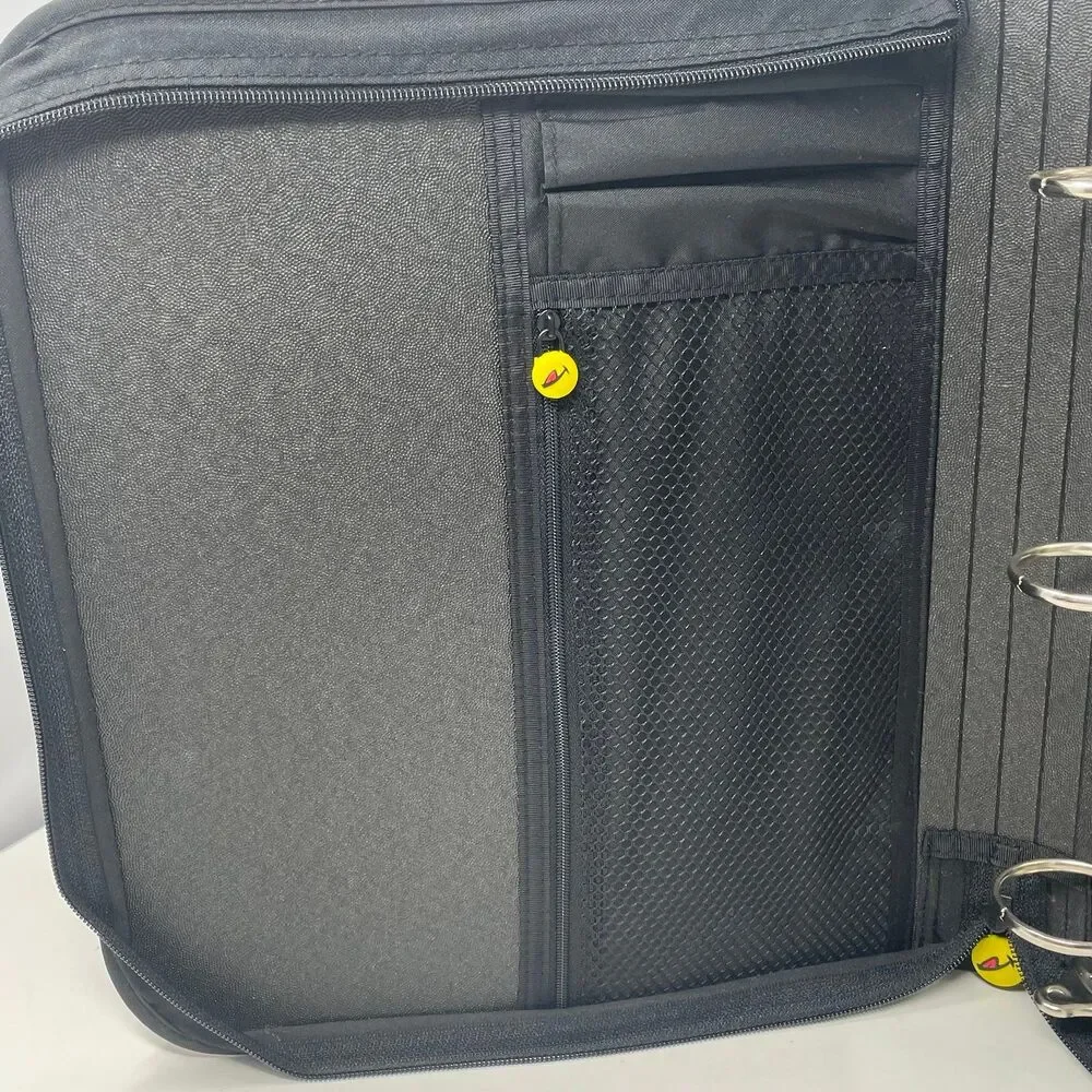 Vtg Joe Boxer Zipper‎ Binder 3 Ring 90s Y2K Smiley Face Boxer Print School Kmart